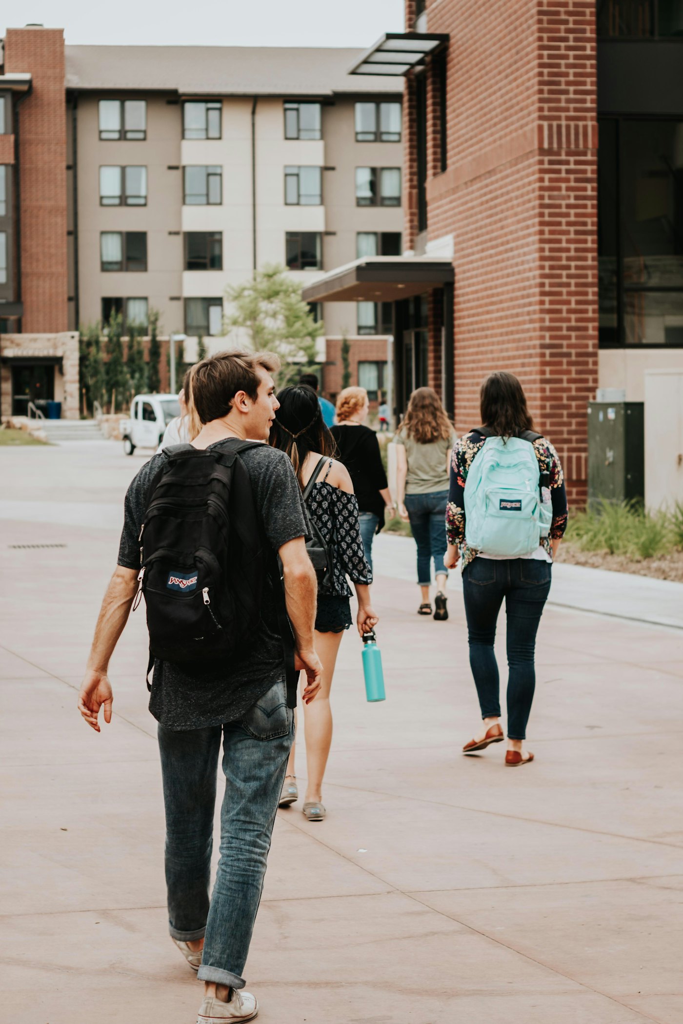 Students walking on an Australian university campus — studying in Australia from Kerala